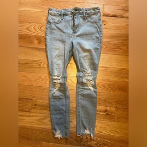 Hollister curvy high rise jean legging size 3